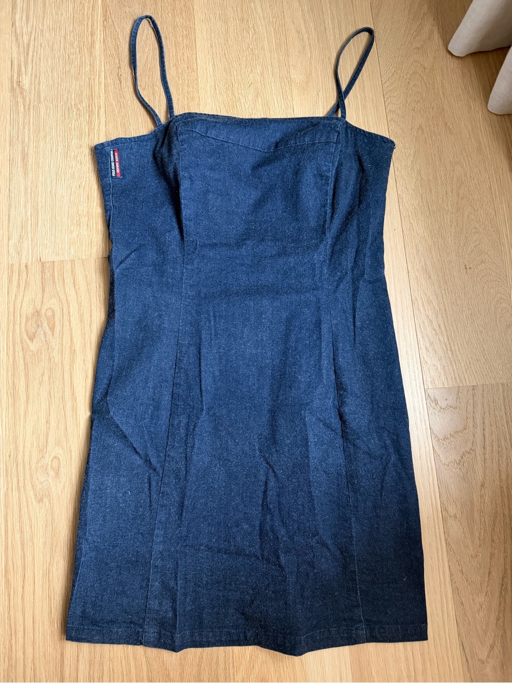 Polo jeans - Ralph Lauren - denim spaghetti strap fitted dress